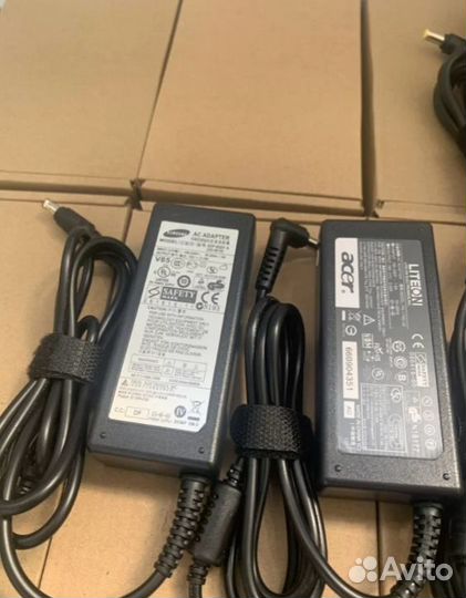 Зарядки для ноутбуков новые Гарантия
