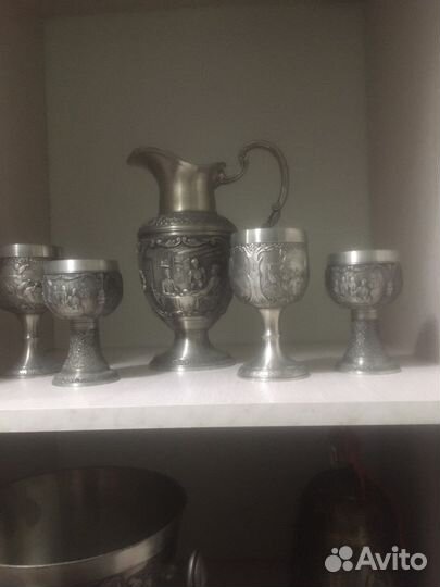 Гоафин и 4 фужера