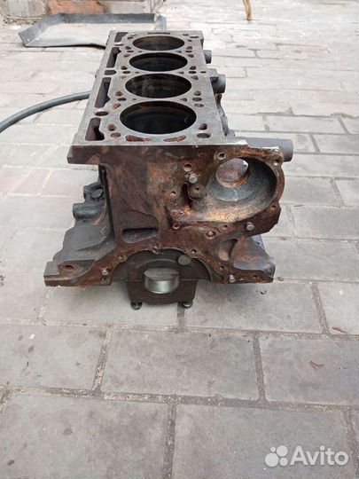 Блок цилиндров рено логан 1.4-1.6 8кл. +0.5