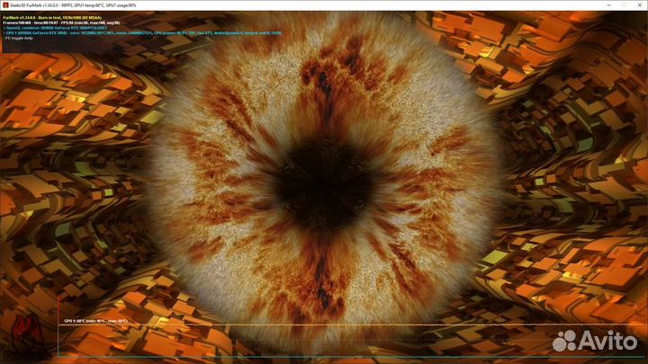 Видеокарта MSI GeForce RTX 3060 ventus 2X на 8GB