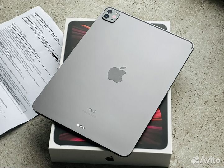 Apple iPad Pro 11 M1 2021 128Gb. Чек
