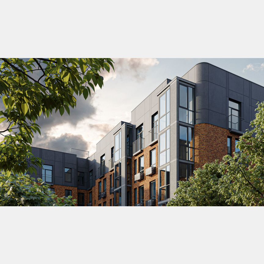 1-к. квартира, 43,5 м², 1/6 эт.