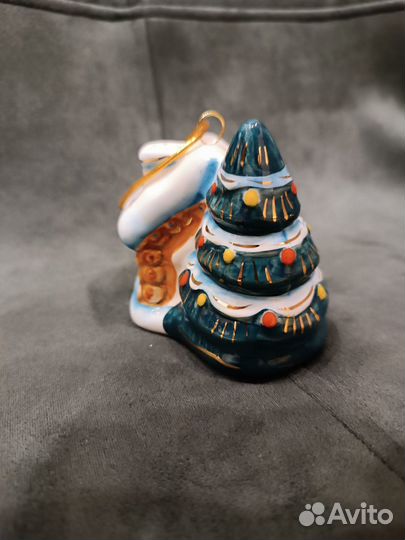 Лефортовский фарфор,Елочная игрушка