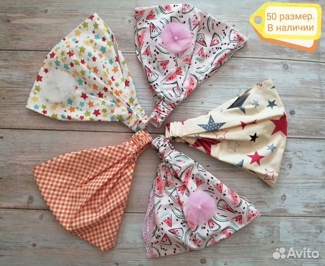 Косынка на резинке. Бандана. Новая