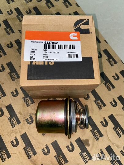 Термостат Cummins 6CT ISCe ISLe ISC QSC QSL