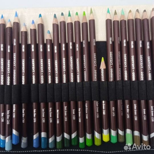 Карандаши Derwent Coloursoft, набор 72 цвета