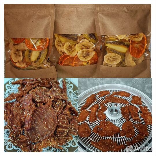 Фруктовые фрипсы, джерки