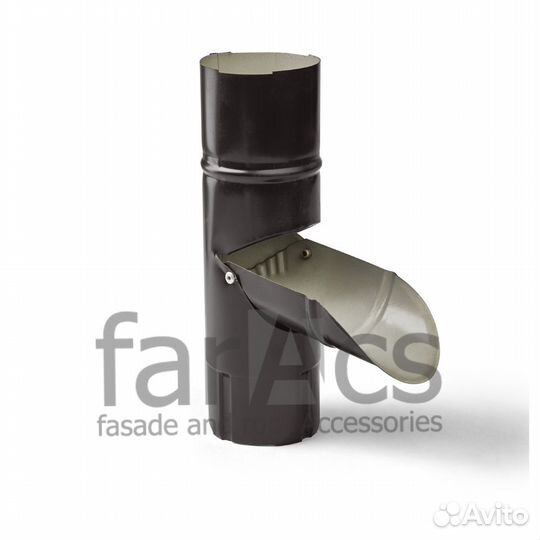 Отвод для сбора воды, Цвет RR 32, Полиэстер, Размер 125/90