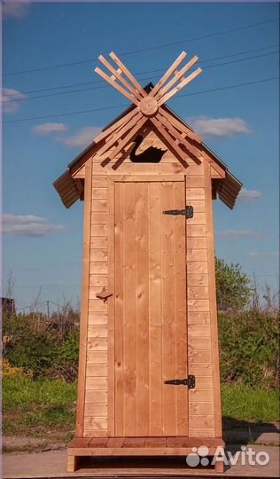 Дачный туалет деревянный И234