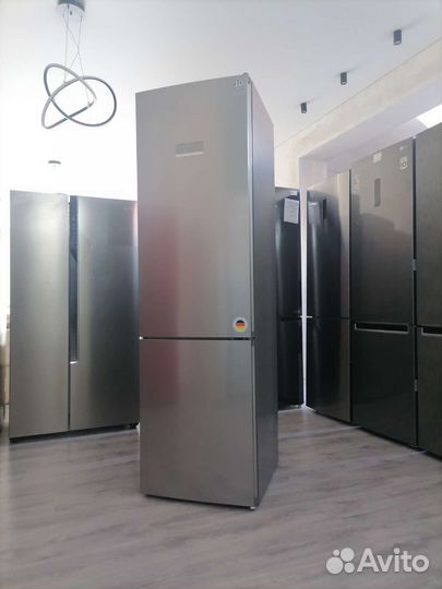 Холодильник Bosch KGN39VI25R серый новый гарантия