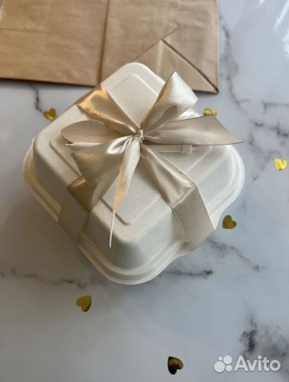 Бенто бокс упаковка для торта и пирожных