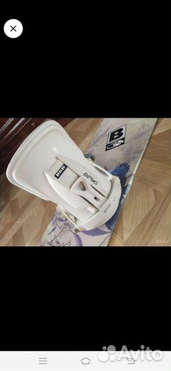 Сноуборд и ботинки 40 размер