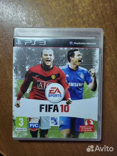 Диск FIFA 10 PS3