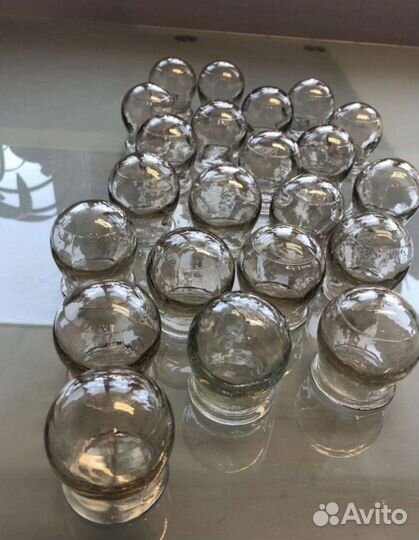 Вакуумные банки стеклянные 18шт