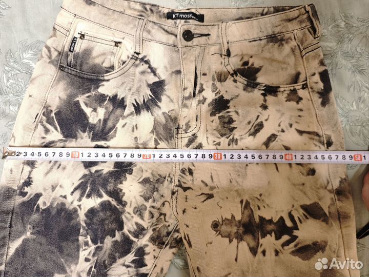 Джинсы mom тай-дай 42-44