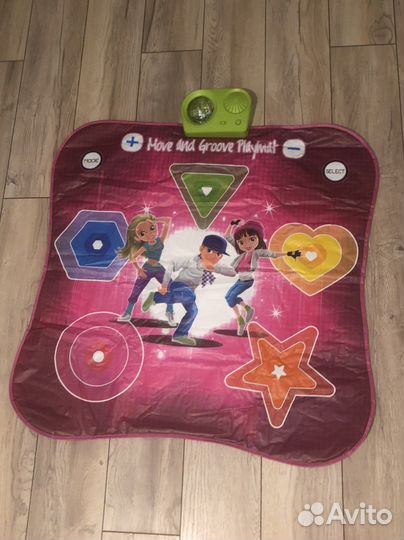 Танцевальный коврик с диско подсветкой