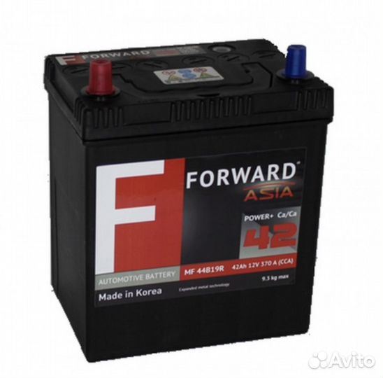 Бу Аккумулятор forward 6ст-42 (п.п.) (44B19R)
