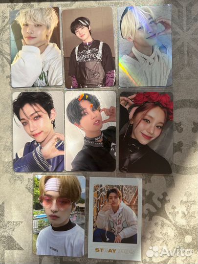 Карты stray kids itzy