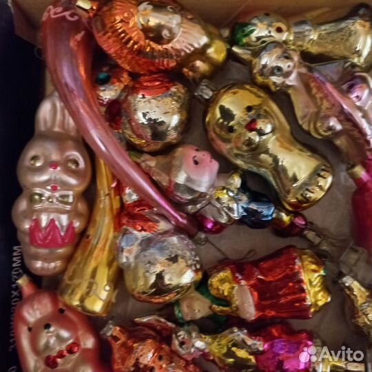 Елочные игрушки СССР цены разные