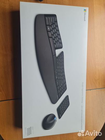 Новая Microsoft sculpt ergonomic desktop
