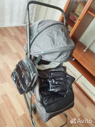 Детские санки коляска