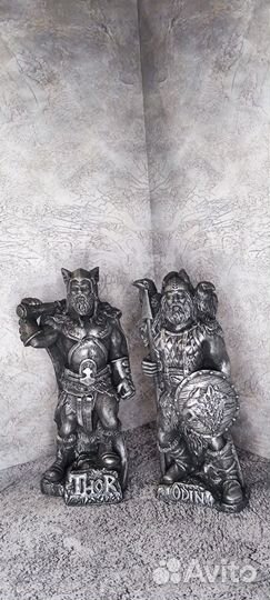 Скандинавский Бог Тор и Один