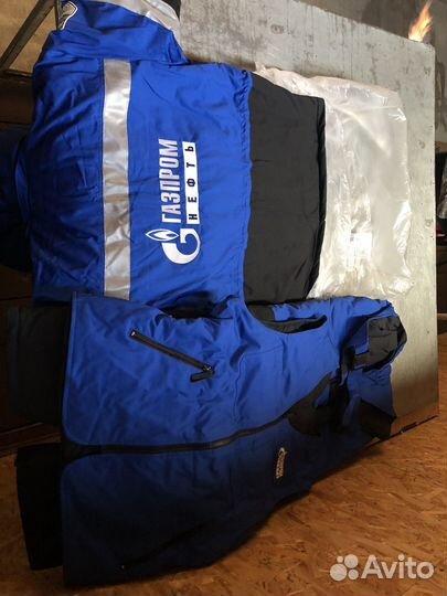 Спецодежда рабочая одежда зимняя газпром