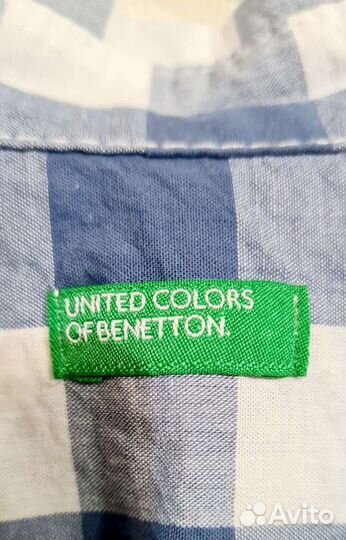 Рубашки benetton, р.158-164, новые