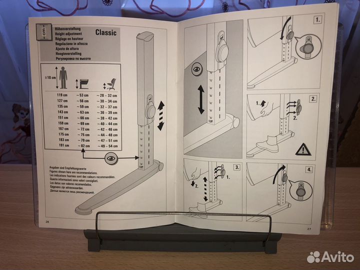 Парта Moll Runner Compact Classic