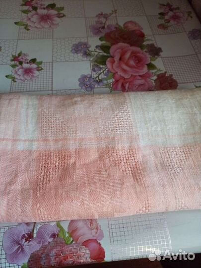 Скатерть льняная бу