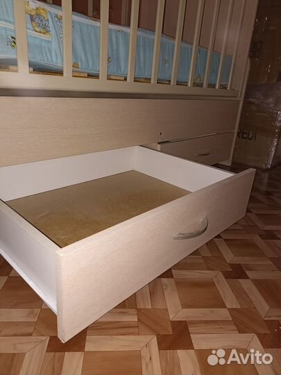 Детская кровать - трансформер с маятником Ульяна