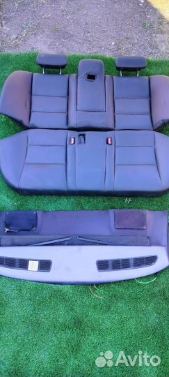Салон кожаный на bmw e34