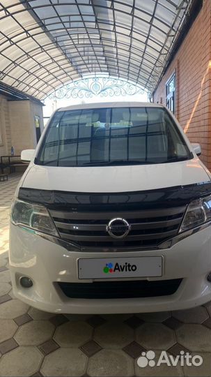 Nissan Serena 2.0 CVT, 2012, битый, 225 399 км