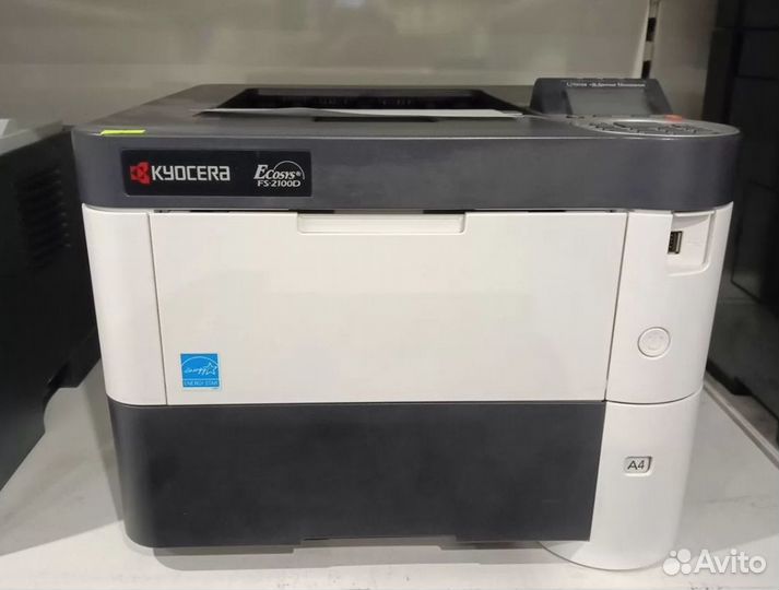 Принтер Kyocera FS-2100D ч/б печать