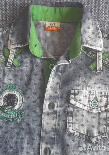 Рубашка на 3-4 года