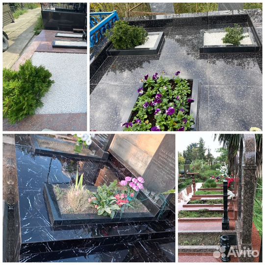 Облицовочные работы керамогранитом на кладбищах