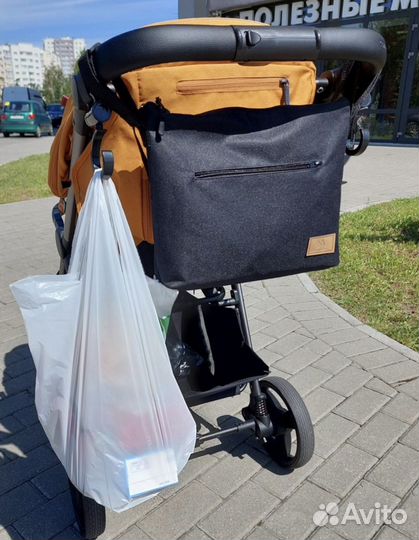 Сумка на ручку коляски