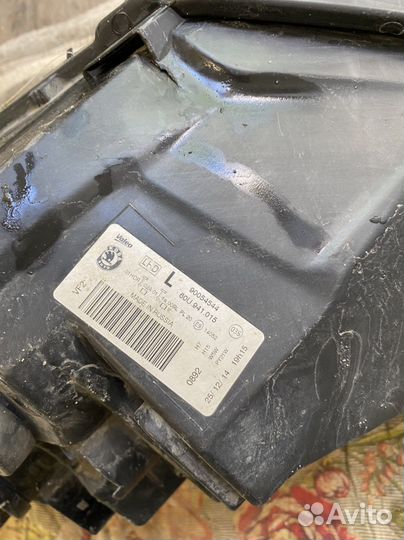 Фара левая skoda rapid