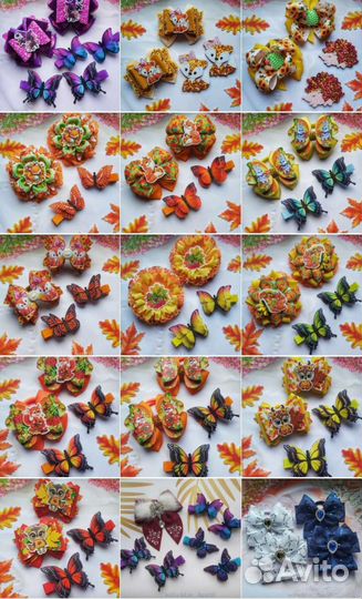 Резинки для волос ручной работы