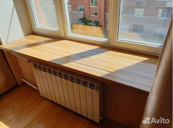 Подоконник из дерева