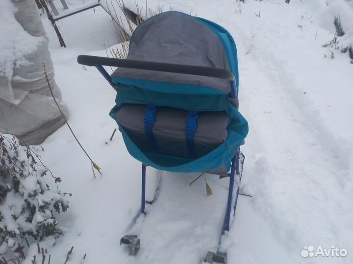 Детские санки коляска