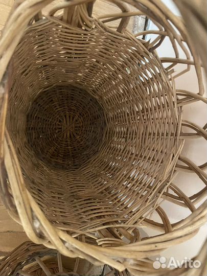 Корзины плетенные лоза
