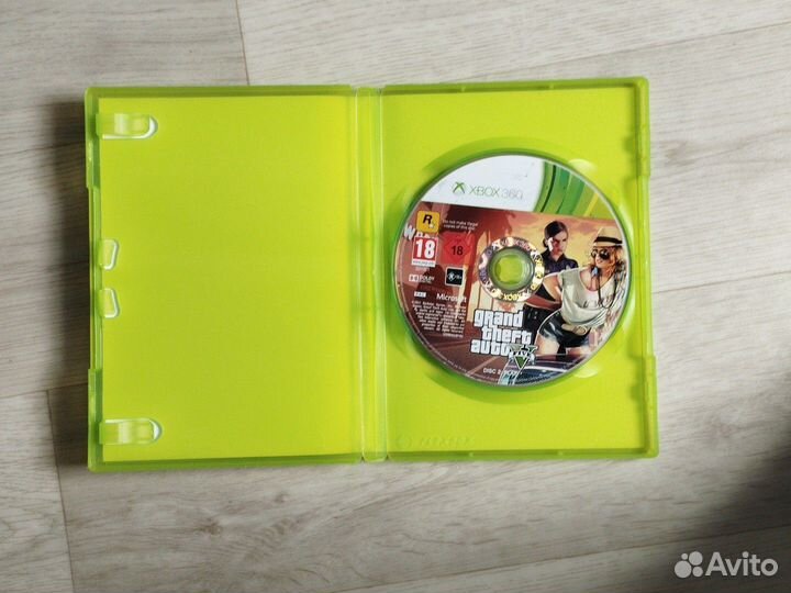 Диски на Xbox 360 GTA 5