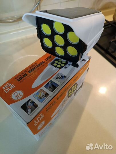 Фонарь с датчиком движения