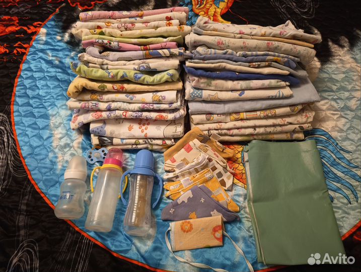 Пеленки детские пакетом