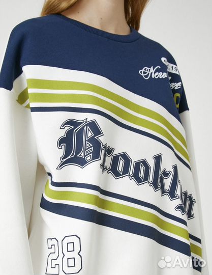 Свитшот oversize koton brooklyn