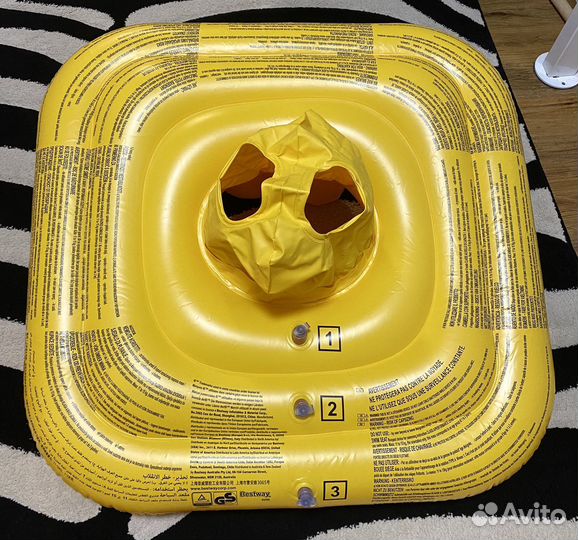 Надувной круг для малышей bestway 1-2 года