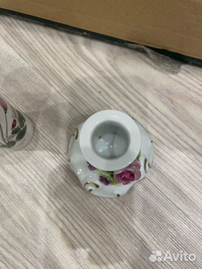 Подсвечники и ваза botanic garden