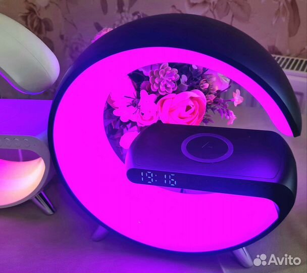 8в1 Универсальная лампа с зарядкой и Bluetooth