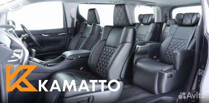 Чехлы Kamatto solo для Toyota Prius 50 2015-2023